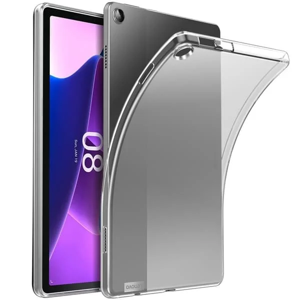 Lenovo Tab M10 (Gen 3) - TPU-deksel for nettbrett, klart og frostfarget