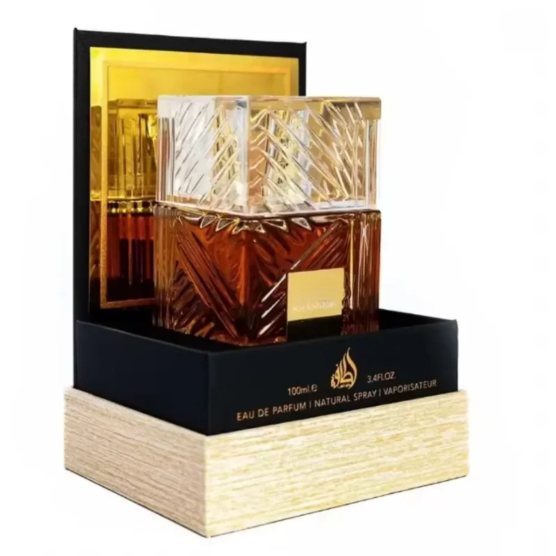 AliExpress - Lattafa 100ML Parfum Luxe Khamrah pour Homme, Parfum Musc Unisexe, Spray Longue Durée, Phéromones Séduisantes, Senteur Vive et Envoûtante