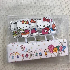 Hello Kitty Barn Födelsedag Tårta Ljus