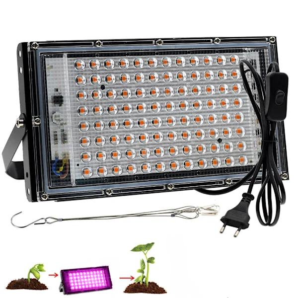 100W Fuld Spektrum Vækstlampe LED Vækstlampe Fuld Spektrum LED Gr