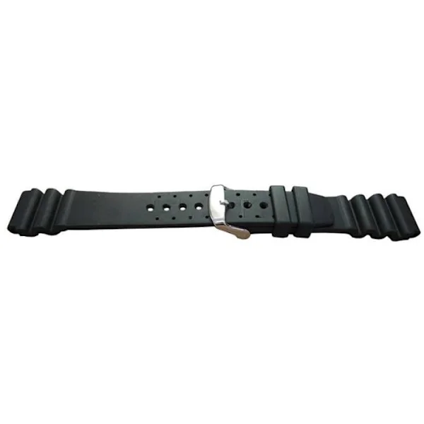 Rannekello - MY-MONTRE - 16mm - Vulkaaninen hartsia ISO Sveitsi - 210mm - Ruostumaton teräs 316L solki