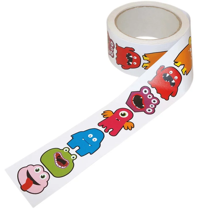 Playbox Stickers på rulle monster