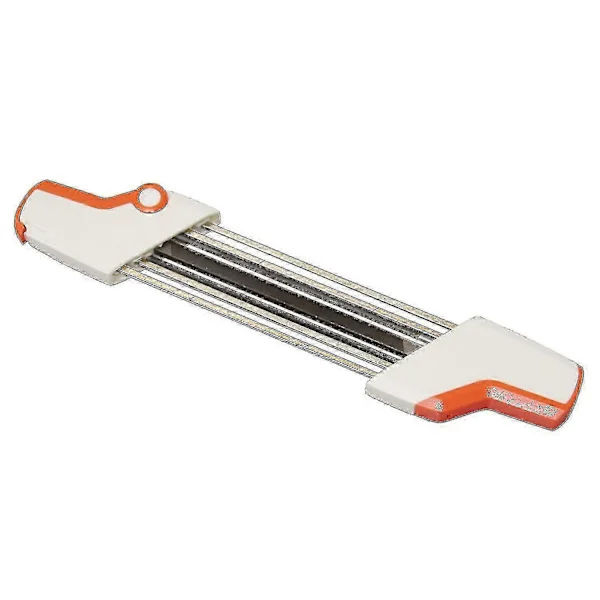 Stihl Motorsågsslip Kompatibel Med 3/8 P Motorsågskedja - 2 I 1 Enkel Fil 4.0mm