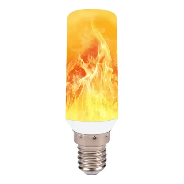 LED-flammeeffekt lyspærer flammeeffekt brannlys E14 E14
