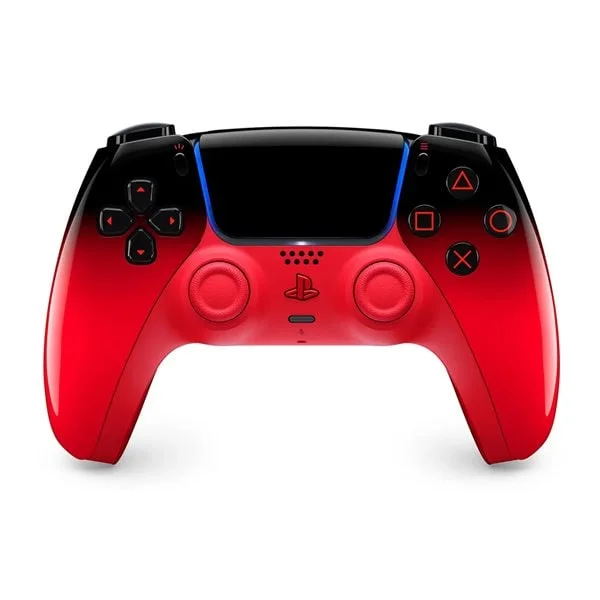 Sony DualSense trådløs håndkontroller PS5 / spillkontroller / gamepad / Bluetooth-kontroller – Techno Red
