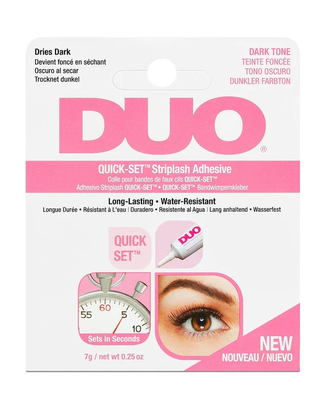 Ardell DUO Quick-set Adhesive Dark 7 g, Makeup, Øjenvipper, Vippelim