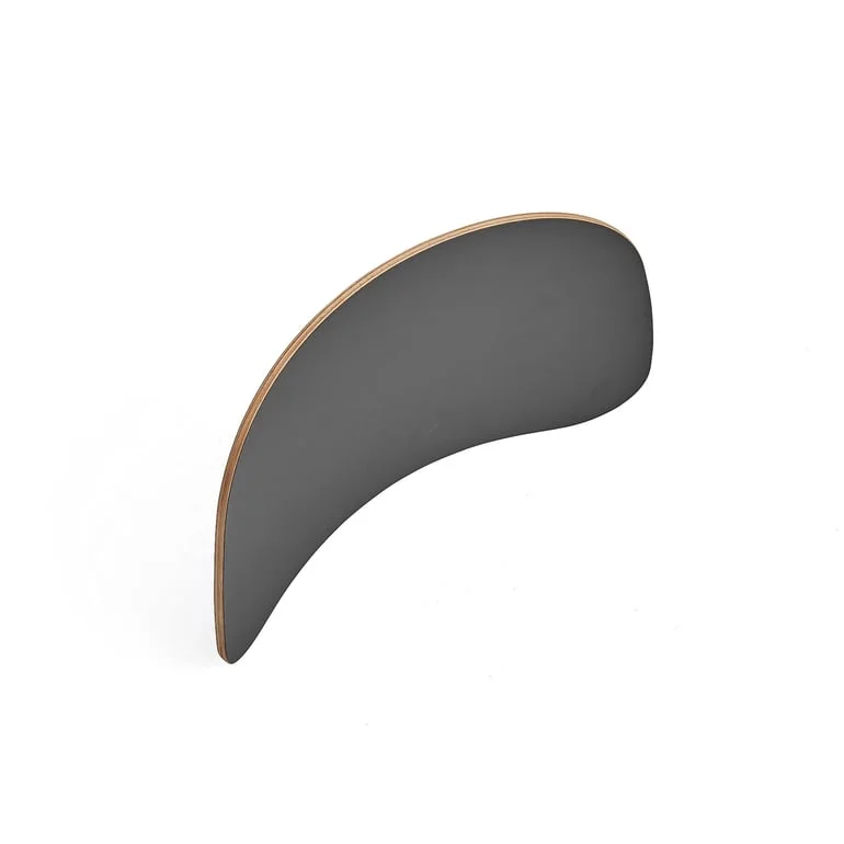Backrest for classroom chair YNGVE, skid base, anthracite, size 6