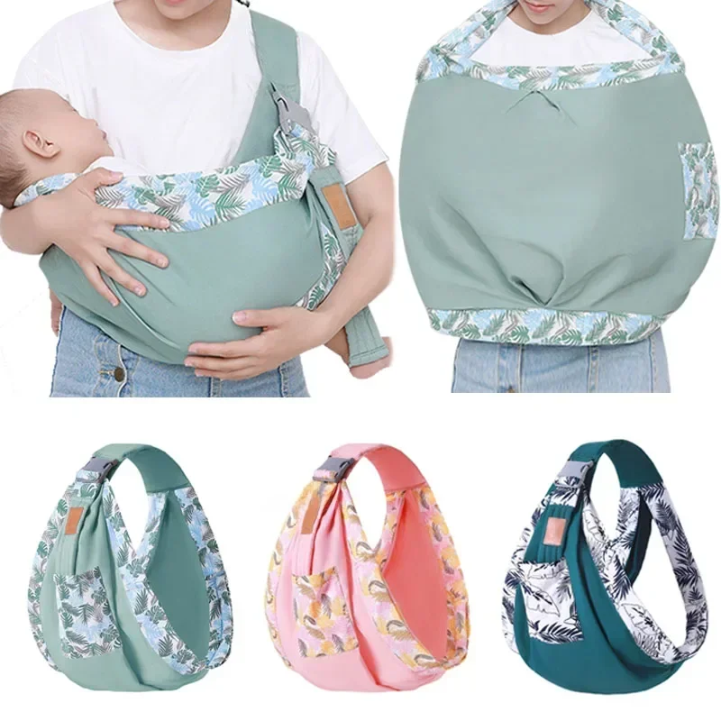 AliExpress - Écharpe pour nouveau-né, double usage, couverture d'allaitement pour bébé, tissu en maille, porte-bébé, sac à dos 0-36M