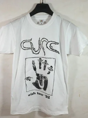 Vit The Cure Wish Tour '92 t-shirt