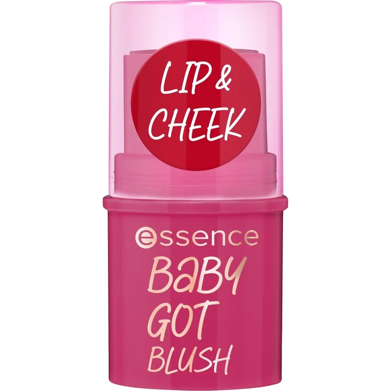 essence BABY GOT BLUSH blush labbra & guance stick 50-cherry cherry baby 5,5GR - Fard Stick