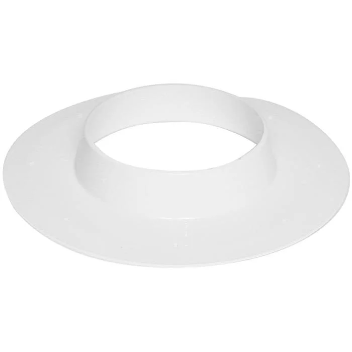 Faluplast 50000 Täckbricka delbar, med krage, vit 130 x 50 mm, Installation