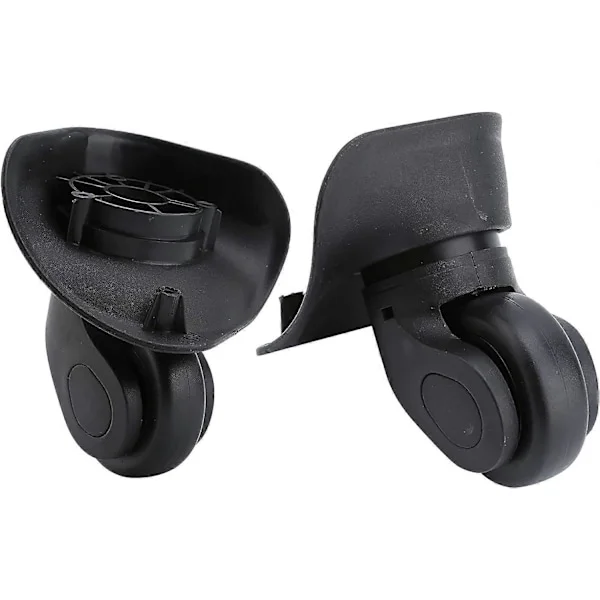 1 Par A08 Kuffert Hjul til Udskiftning af Spinner Hjul Universal Kuffert Reservehjul Lydløse Ruller Hjul Reparationsdele Trolley Gummihjul