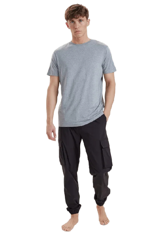 Resteröds O-neck T-shirt, Bambu, Fsc T-shirts Herr Grå M