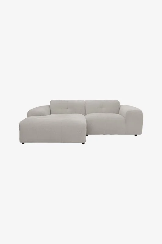 NORDICOMFY - Sofa Fab Liten sjeselong til venstre - Beige - Sofaer med sjeselong - Fra Homeroom