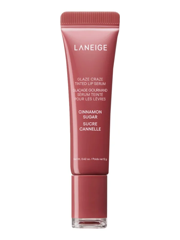 Laneige Glaze Craze Tinted Lip Serum Lip Balm Cinnamon Sugar 12 g 12.0g