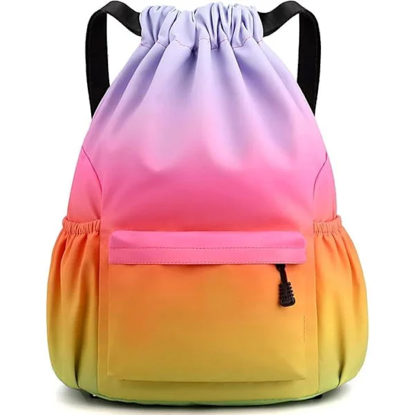 Waterproof Backpack Gym Bag for Kids and Adults - Large Sports Bag for Swimming and Travel