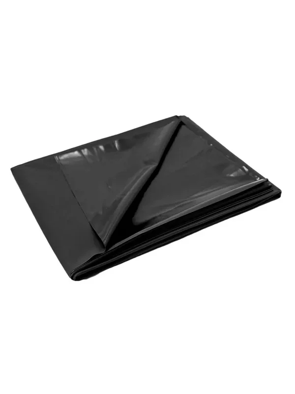 Waterproof Bed Sheet Black 220 x 130 cm Vinyylilakana