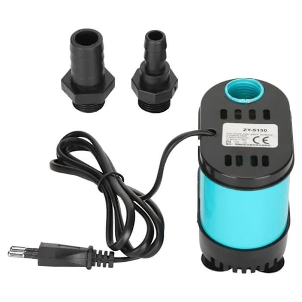 [RM]Fdit Akvarium Dränkbar Pump Fisktank Dränkbar Pump Akvarium Vattenpump med slang och sugkopp