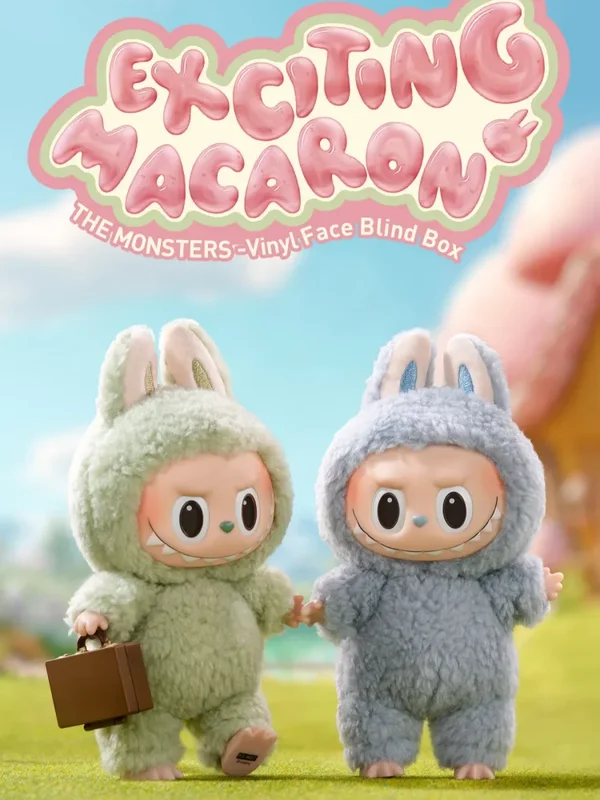 AliExpress - Labubu Originals Exciting Macaron Vinyl Face Blind Box POP MART Plush Doll Mystery Box Guess Bag Toys Christmas Gifts 6pcs