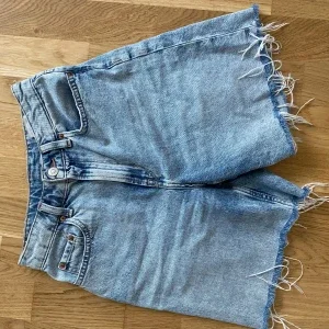 Long Denim Shorts