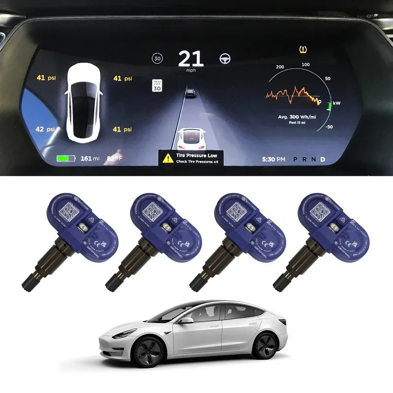 AliExpress - Capteurs de surveillance de pression des pneus BLE Bluetooth TPMS pour Tesla Model 3 Y S X 2020-2024, remplace 1490701-01-B 1490701-01-C