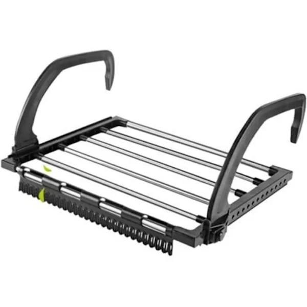 Express Radiator Klesstativ, Hengende Klesstativ i Stål, Sammenleggbart Klesstativ for Balkong, Heng på Radiator, Vindu, Bad, 40 x 32 x (LGL)