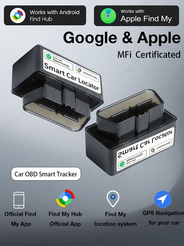 AliExpress - iOS & Android System GPS-Tracker für Autos, OBD Google Find My APP GPS-Ortungsgerät, Fahrzeug-Diebstahlschutz-Tracking-Gerät, Kostenlose 