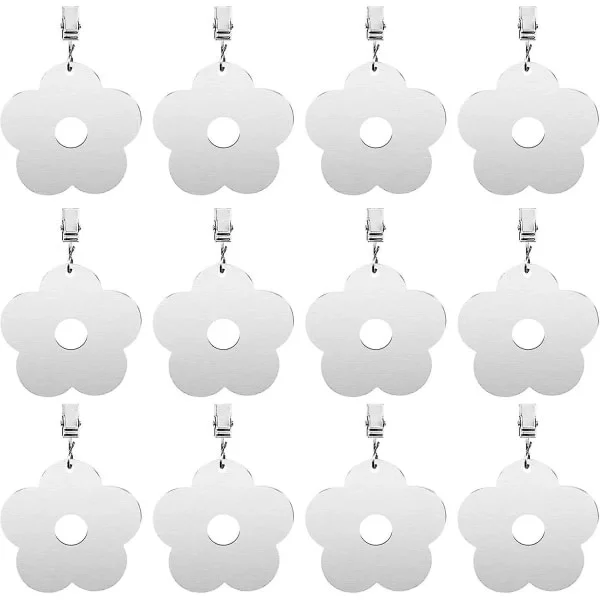 Tablecloth Weights, 12 Extra Heavy Tablecloth Weights, Tablecloth Weights for Outdoor Garden Tables