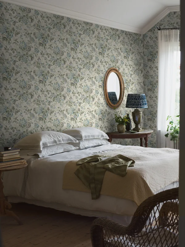 Papier Peint Hortensia Boråstapeter