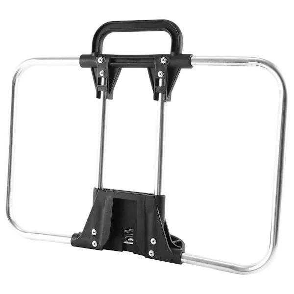 Sammenleggbar sykkelveske kurv ramme stativ for kurv veske sammenleggbar sykkel tilbehør 40x26cm sølv
