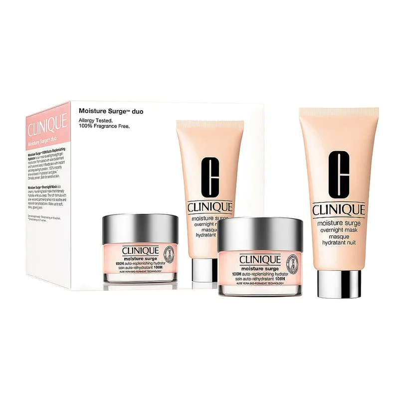 Clinique Moisture Surge duo skincare set 50 ml + 100 ml, Gaver, Gaveæsker, Skincare Gaveæsker