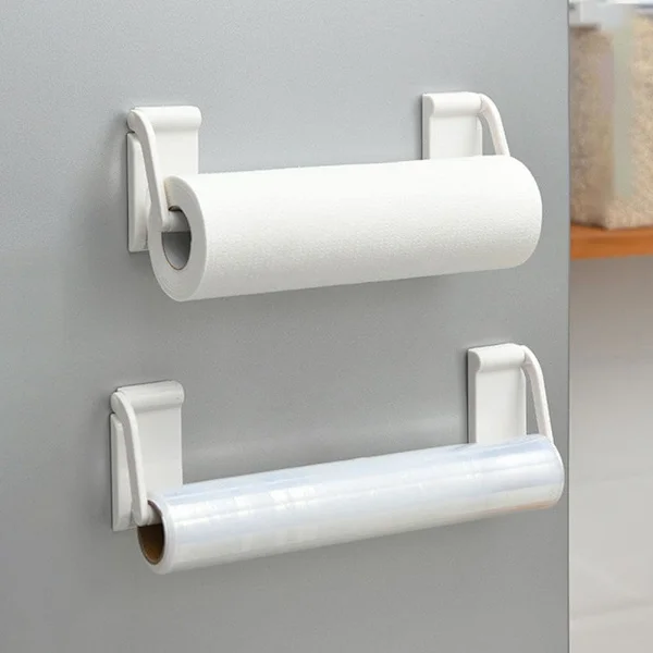 2-delad magnetisk pappershållare, multifunktionell pappershållare med magnetisk fästning
