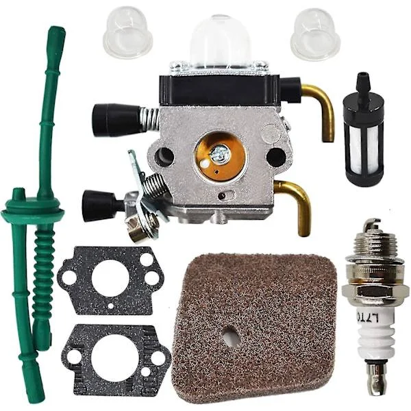 Förgasare Ersättning för Stihl Fs38 Fs45 Fs46 Fs55 Km55 Fs85 Trimmer med Luft Bränsle Filter Packning_xx