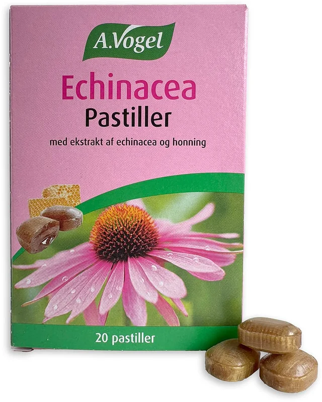 3 for 2 - A.Vogel Echinacea Pastiller 20 stk., Helse & Madvarer, Snacks, Bolsjer & Pastiller