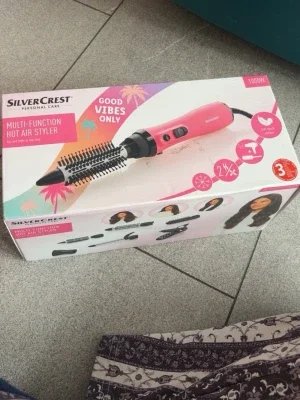 SilverCrest multifunktionell varmluftsborste