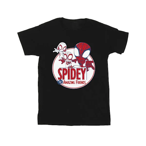Marvel Herr Spidey And His Amazing Friends Circle T-Shirt XXL Svart
