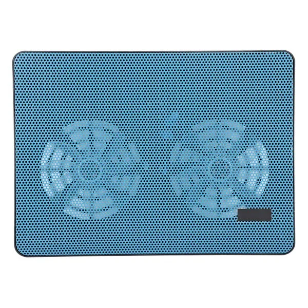 Laptop Kjølepute Laptop Kjøler Doble Vifter Lav Støy 1,5 mm Hulldiameter Laptop Gaming Tilbehør for innenfor 17 tommer