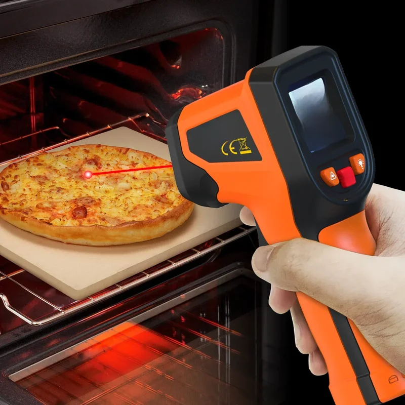 AliExpress - Njty t600 t600a Laser temperatur pistole Infrarot-Thermometer-Sensor Handheld berührungs los ir lcd Industrie pyrometer digital 600 °c