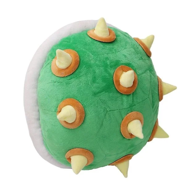 Molya Vihreä Bowser Koopa Troopa Reppu Kilpikonnankuori Keltainen Piikikäs Pehmeä Täytetty Sarjakuva Söpö Kilpikonnapuku Reppu Kilpikonnankuorilaukku 