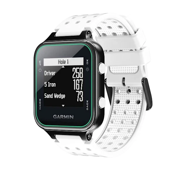 Armband för Garmin Approach S20 Monokromt klockarmband för Garmin Approach S20 Silikonersättningsarmband Mode-armband för Garmin