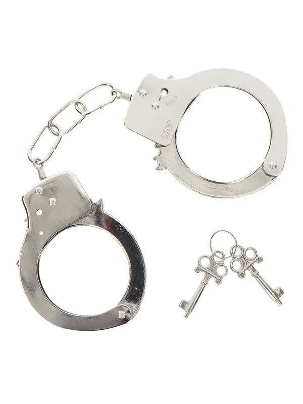 Metal Handcuffs Silver Käsiraudat