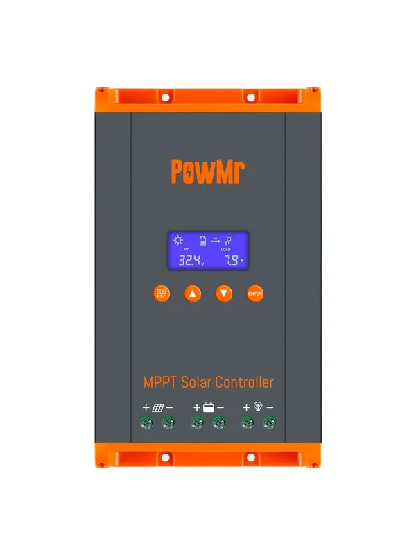 AliExpress - PowMr MPPT 100A 80A 60A 40A 30A 20A Solar Charger Controller LCD Work With 12V 24V 36V 48V Lead-acid Lifepo4 Battery Solar Panel