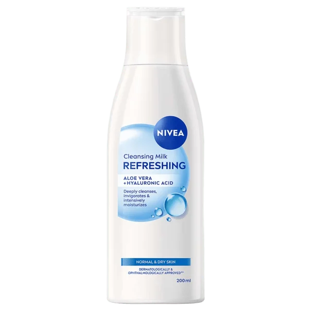 NIVEA Ansiktsrengöring Cleansing Milk Refreshing 200 ml Rengöring Dam ONESIZE