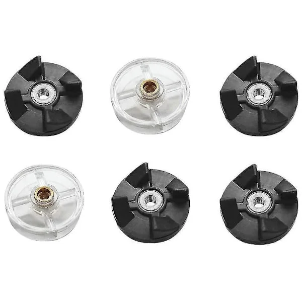 Udskiftningsdel Bundgear og Knivgear, kompatibel med Magic Mb1001 250w Blendere 6-pak (FMY)