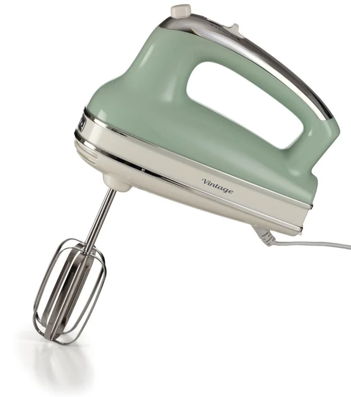 Ariete Ariete 1548 HAND MIXER VINTAGE Green - Elvisp med fem hastigheter och turbofunktion