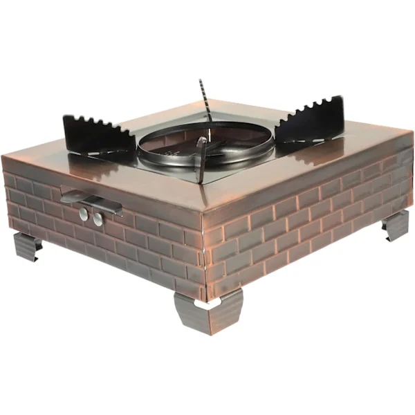 Campingkök Tillbehör Bärbar Gasspis Grill Bärbar Mini Gasspis Mini Värmare Camping Titan Vedspis Utomhus Stekpanna