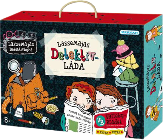 KÄRNAN Lasse-Majas Detektivlåda Spel & pussel ONESIZE