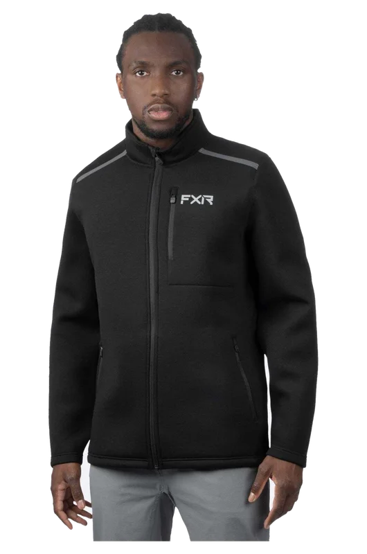 FXR Altitude Tech Zip-Up Half Zip Sweater Black Ops XL