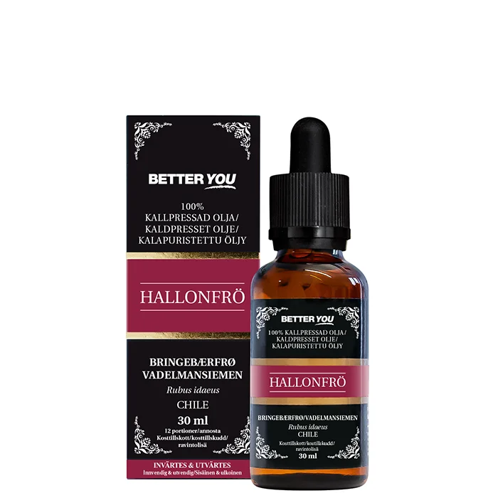 Better You Kaldpresset Bringebærfrøolje 30 ml