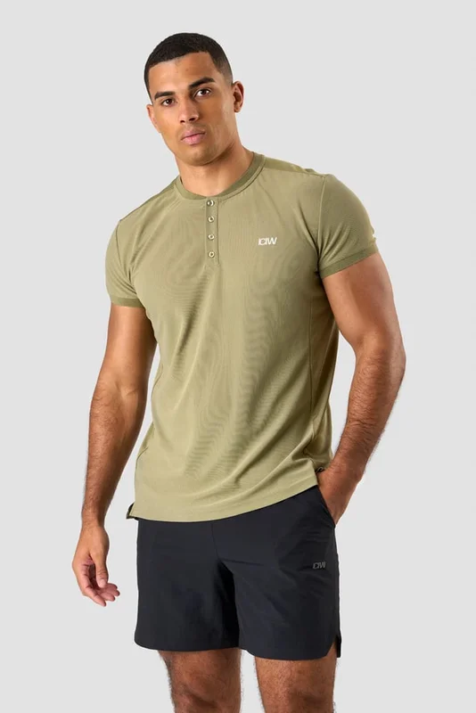 ICANIWILL - Training Polo Light Green - Herr - Träningskläder från ICIW